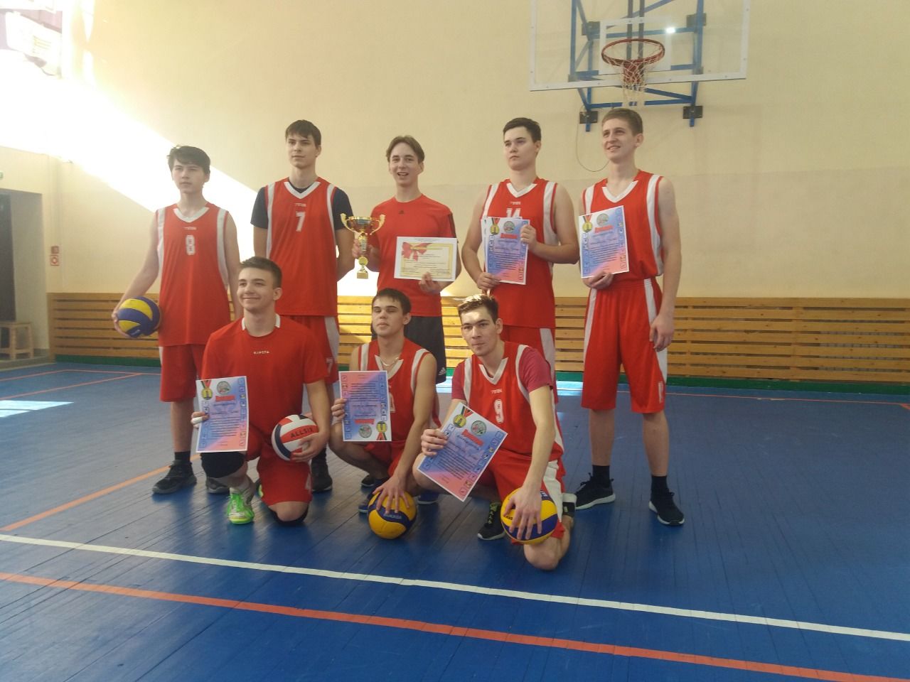 В Болгаре состоялись соревнования по волейболу