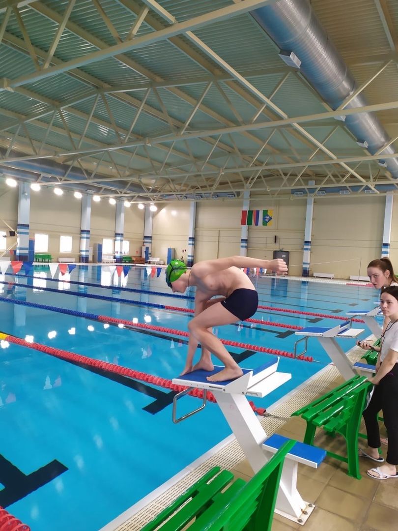 Спортсмены по плаванию из Болгар приняли участие в Открытом турнире