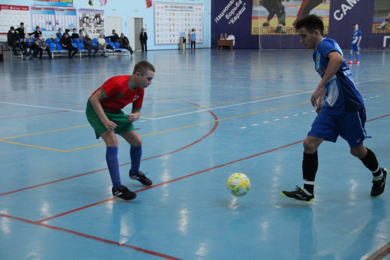 В финальной игре Кубка РТ по мини-футболу команда Спасского района заняла второе место