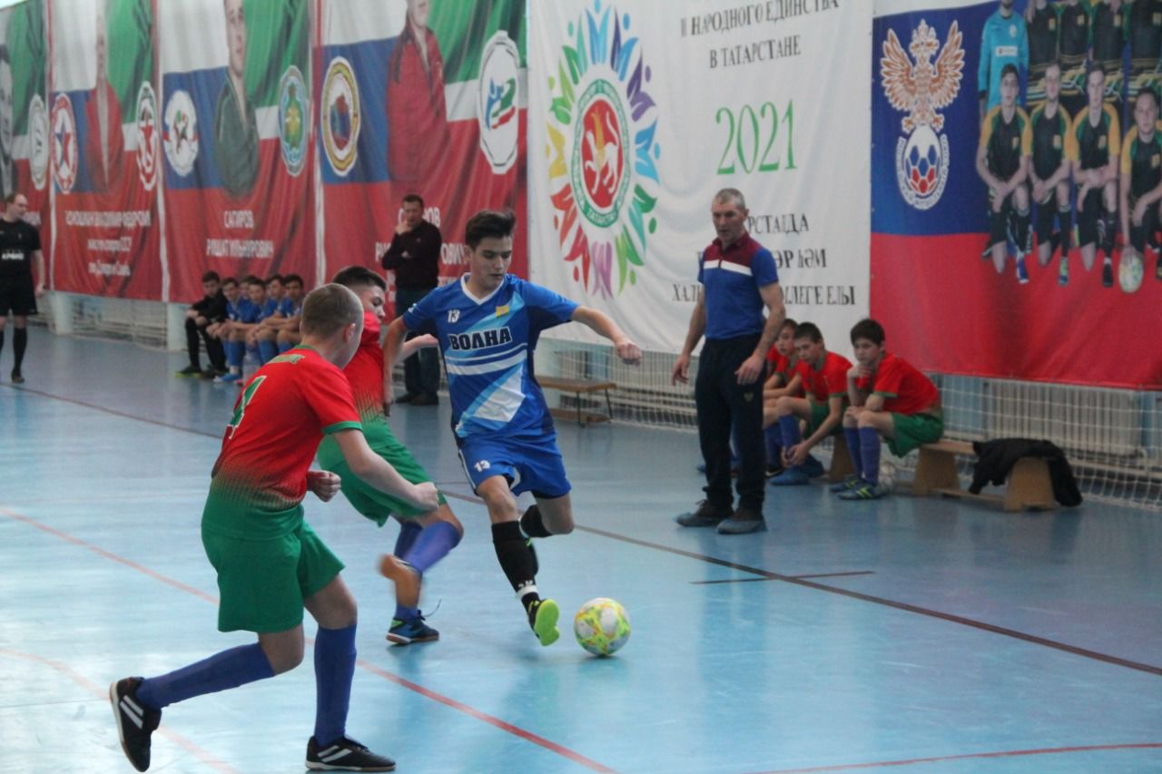 В финальной игре Кубка РТ по мини-футболу команда Спасского района заняла второе место