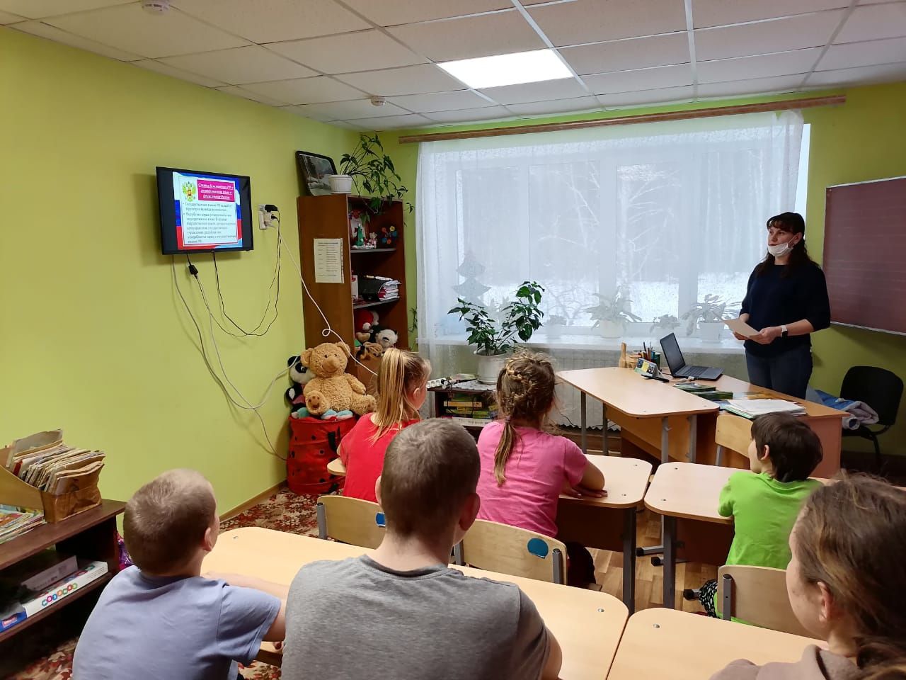 Мероприятие «Гордость народа – его язык» прошло в Болгарской школе-интернате для детей с ОВЗ