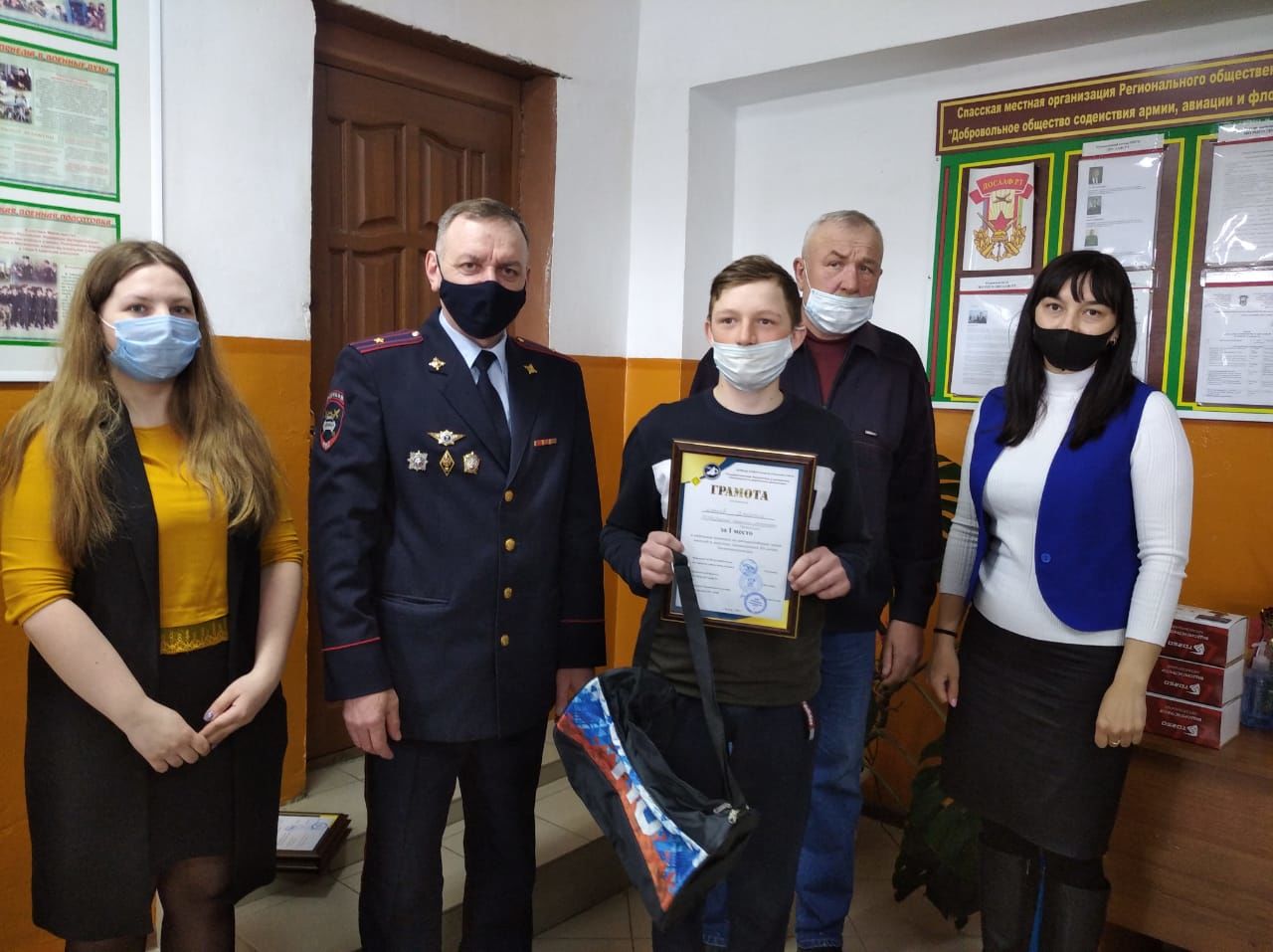 В Болгаре прошёл конкурс по автомногоборью среди учащихся автоклассов