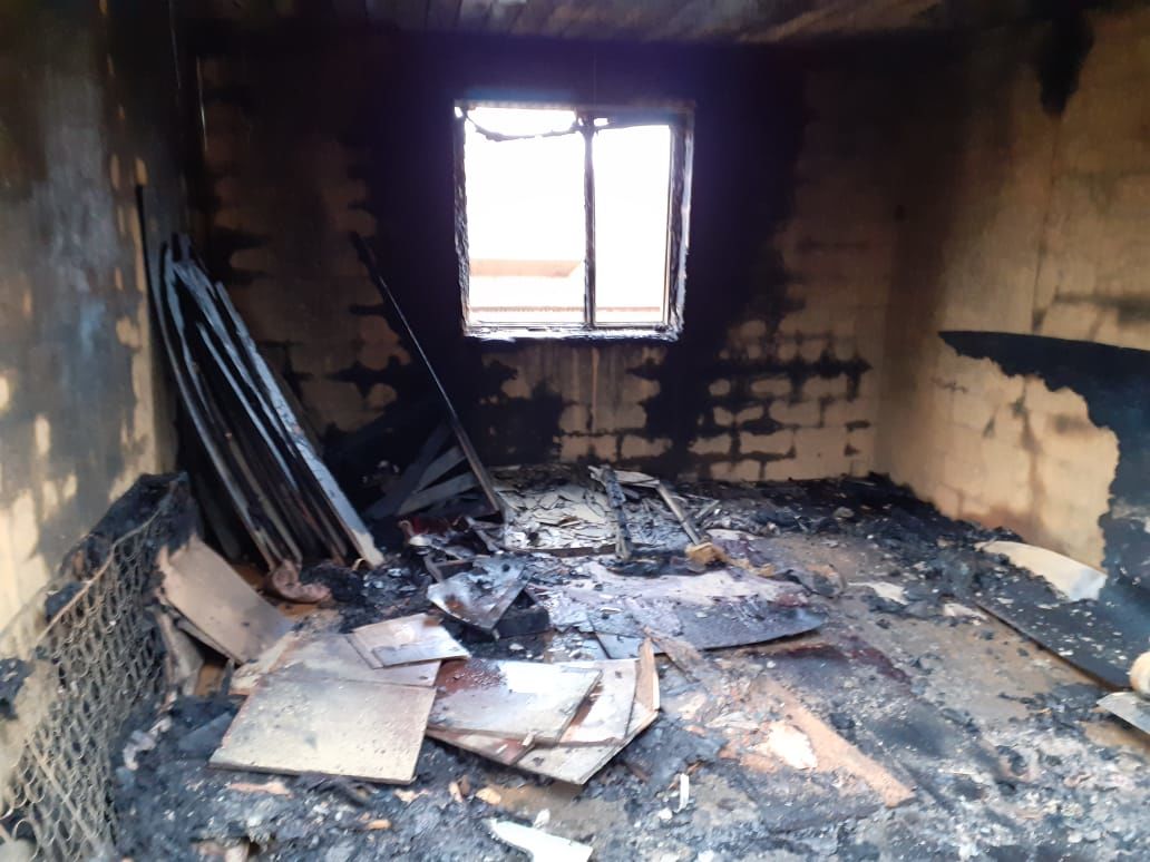 Многодетная семья из Три Озера  в результате пожара осталась без крова