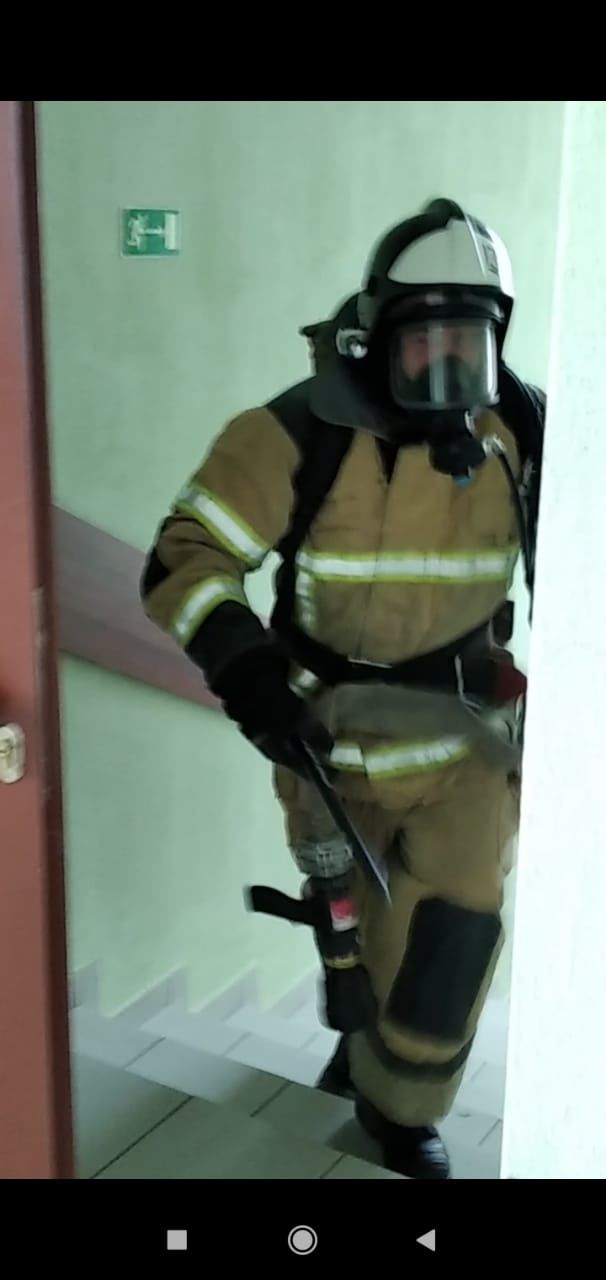 Пожарно-тактические учения прошли в санаторной школе-интернате