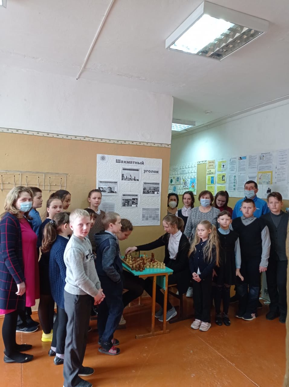 В школах Спасского района открылись шахматные зоны