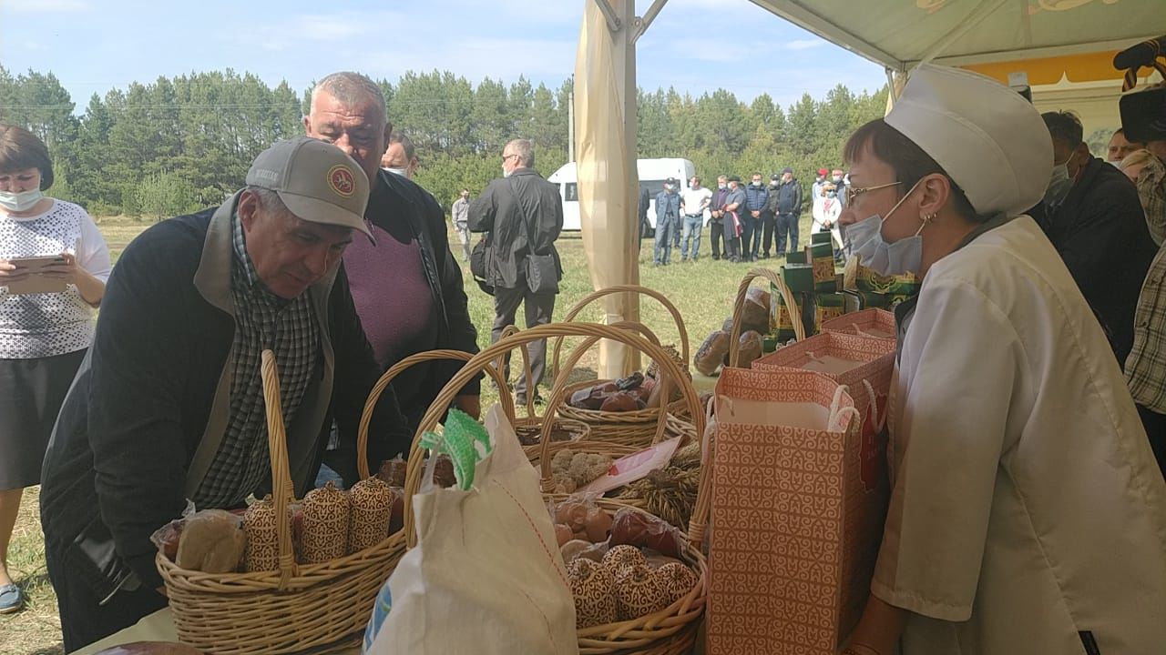 В Спасском районе с рабочим визитом побывал Президент Татарстана