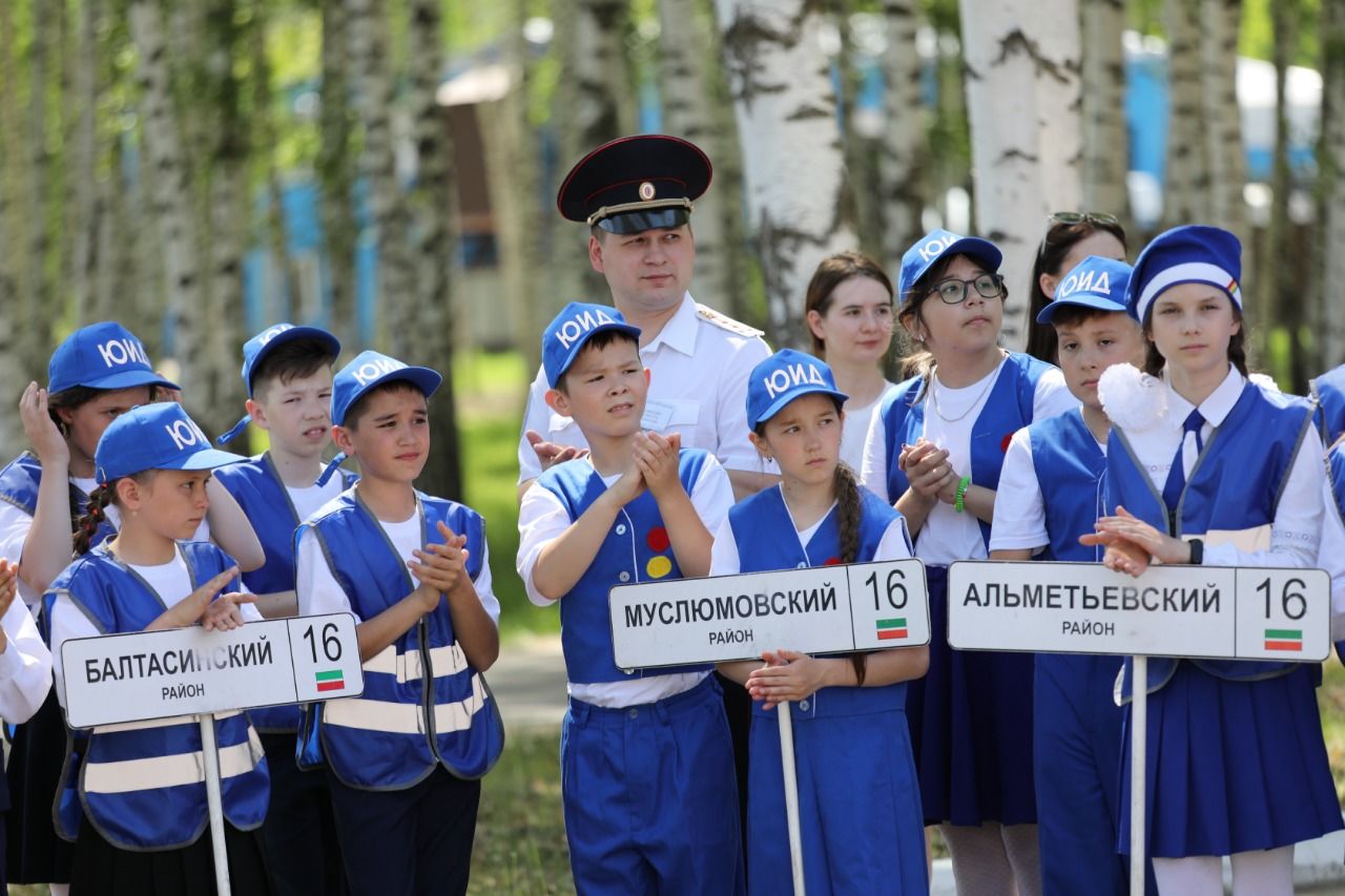 В Казани проходит XXVII республиканский конкурс инспекторов ЮИД «Безопасное колесо»