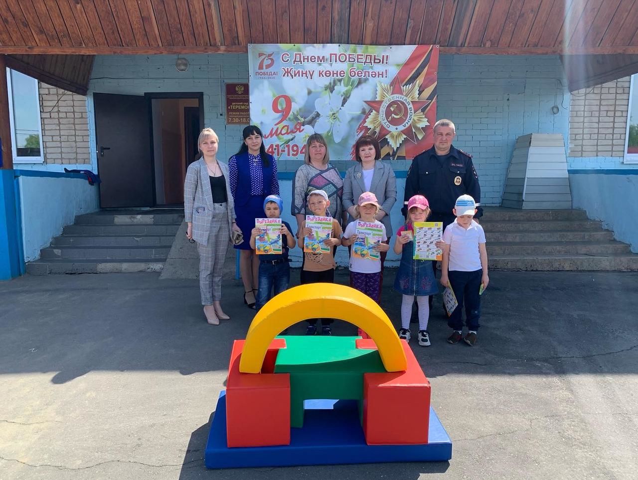 Мероприятия в детских садах провели инспектора Спасского ОГИБДД