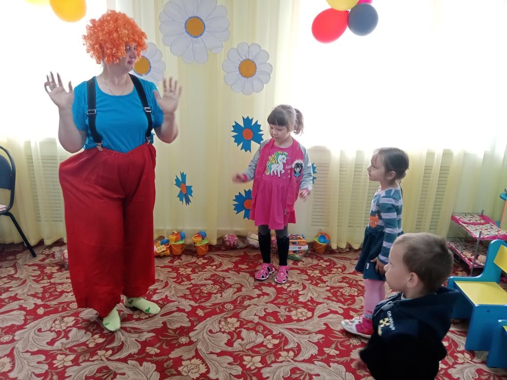 В Приволжском детском саду организовали развлекательную программу