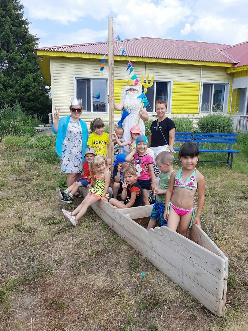 В Приволжском детском саду прошёл день Нептуна