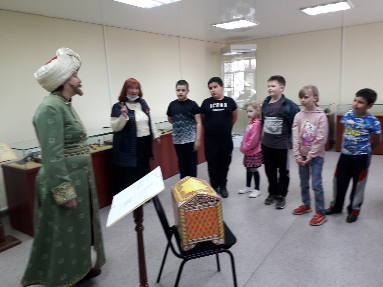 В Кузнечихинской сельской библиотеке прошла квест-игра «В волшебной пушкинской стране»
