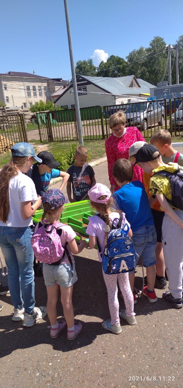 В пришкольном лагере первой городской школы провели день дружбы
