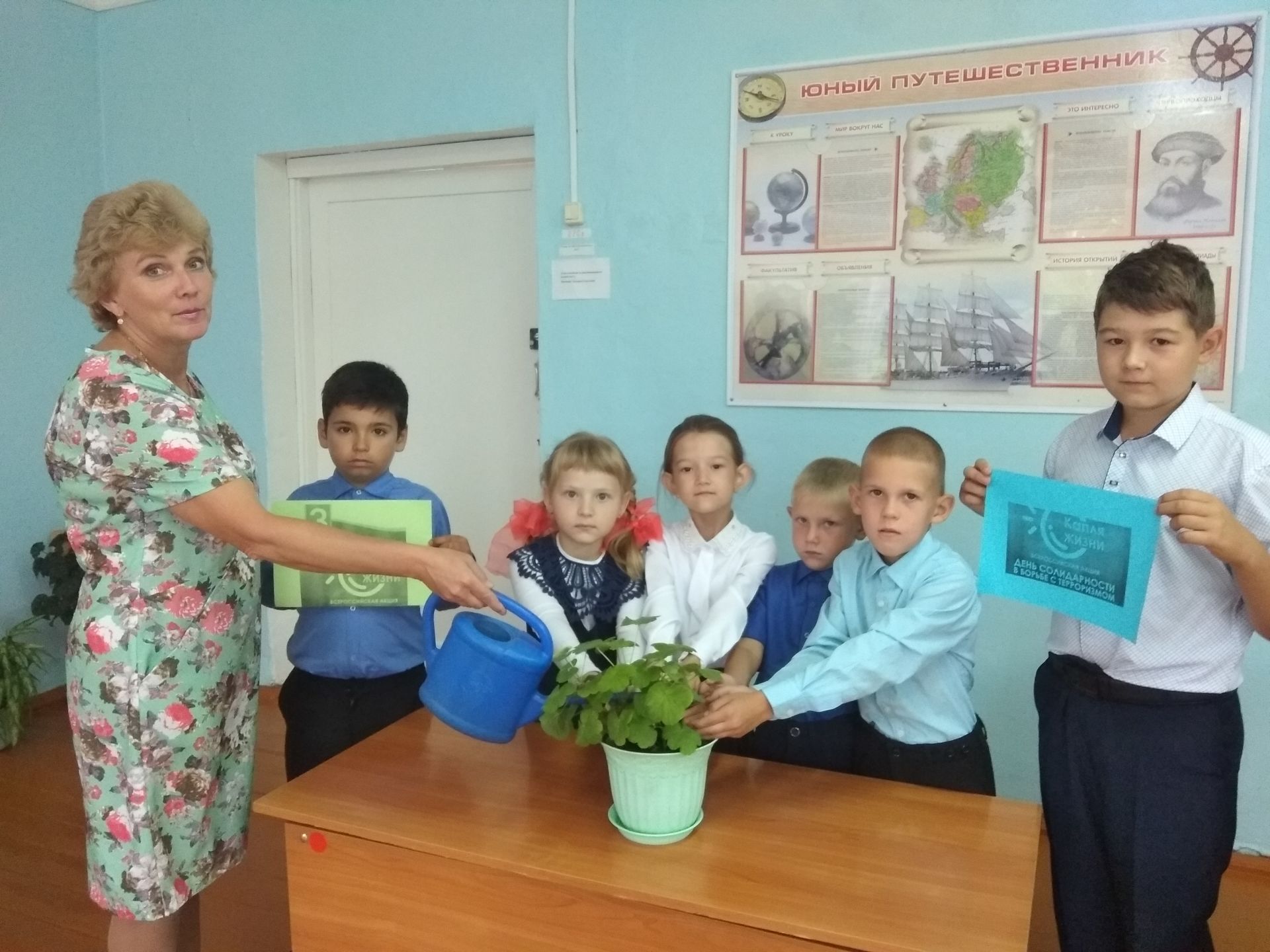 В Кузнечихинской школе прошли мероприятия ко Дню памяти жертв Беслана