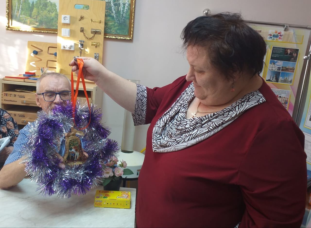 В Спасском доме-интернате для престарелых и инвалидов готовятся к Рождеству