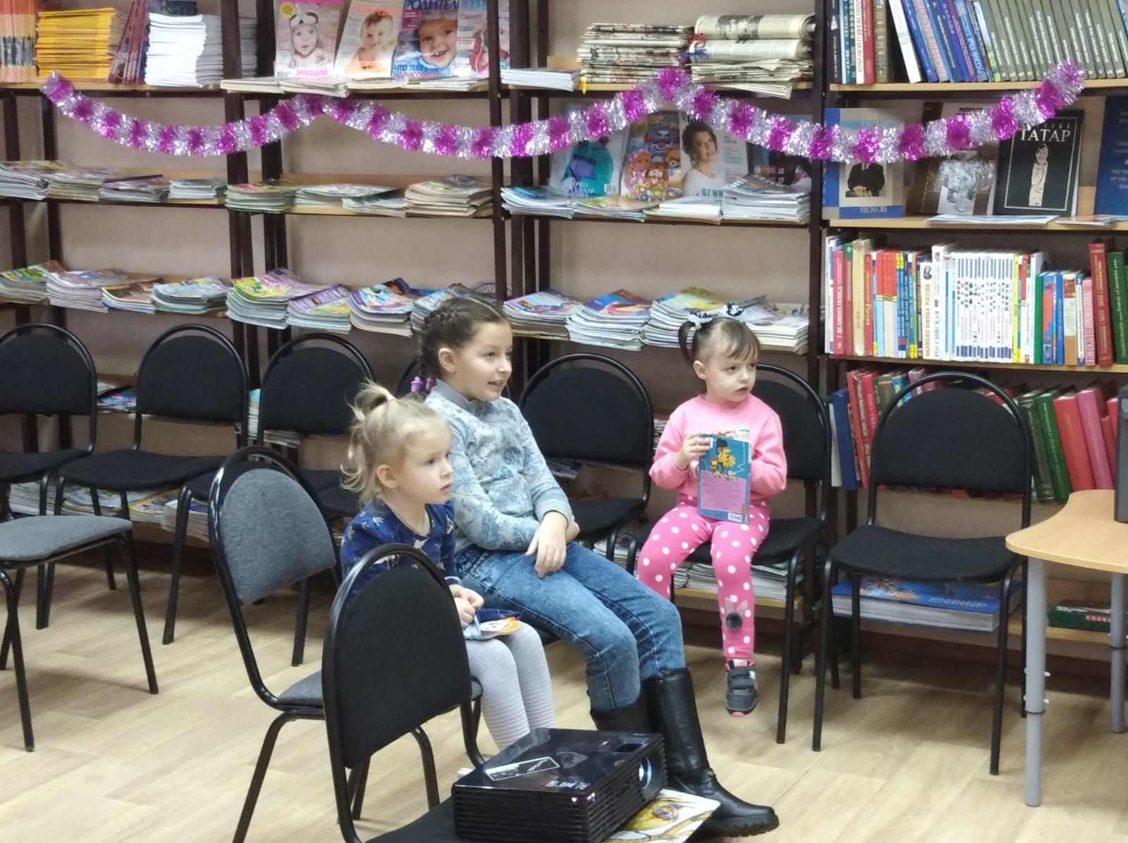 В детской библиотеке Болгара провели новогоднюю викторину