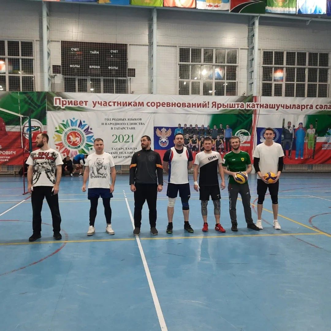 Команда «Олимп» стала обладателем Кубка Главы района по волейболу