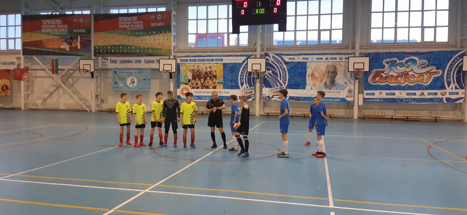 Футболисты Спасского района сыграли в зональном этапе Кубка Татарстана по мини-футболу