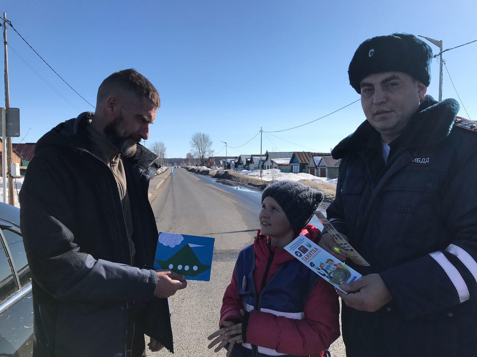Начальник ОГИБДД по Спасскому району посетил первую городскую школу