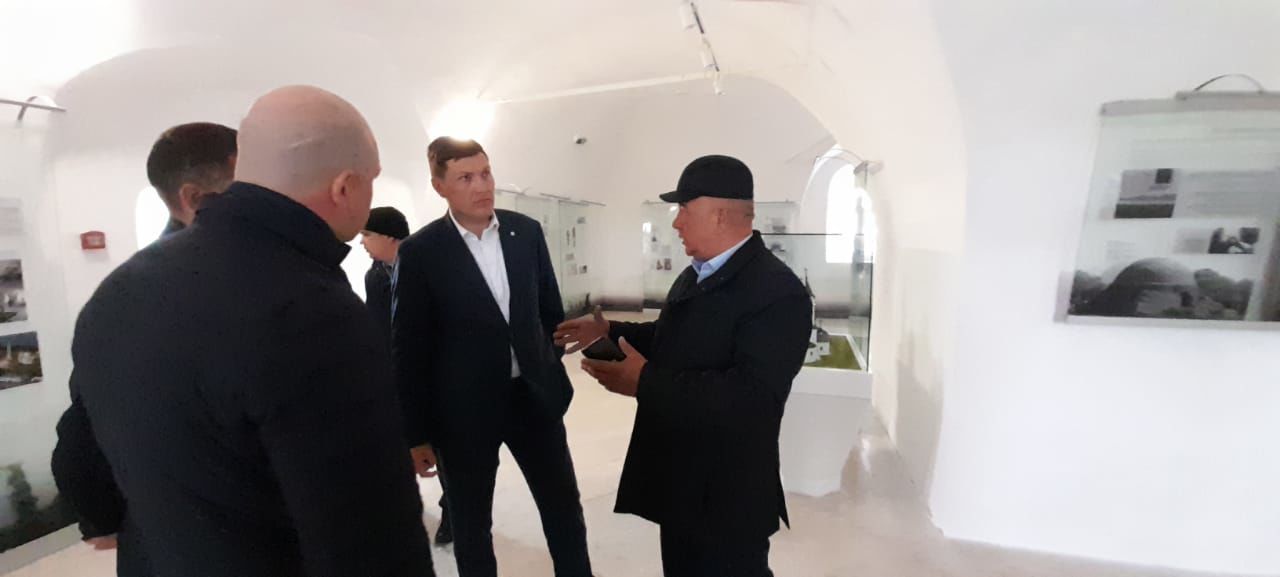 Болгар посетил председатель комитета РТ по охране объектов культурного наследия Иван Гущин