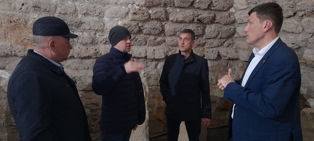 Болгар посетил председатель комитета РТ по охране объектов культурного наследия Иван Гущин