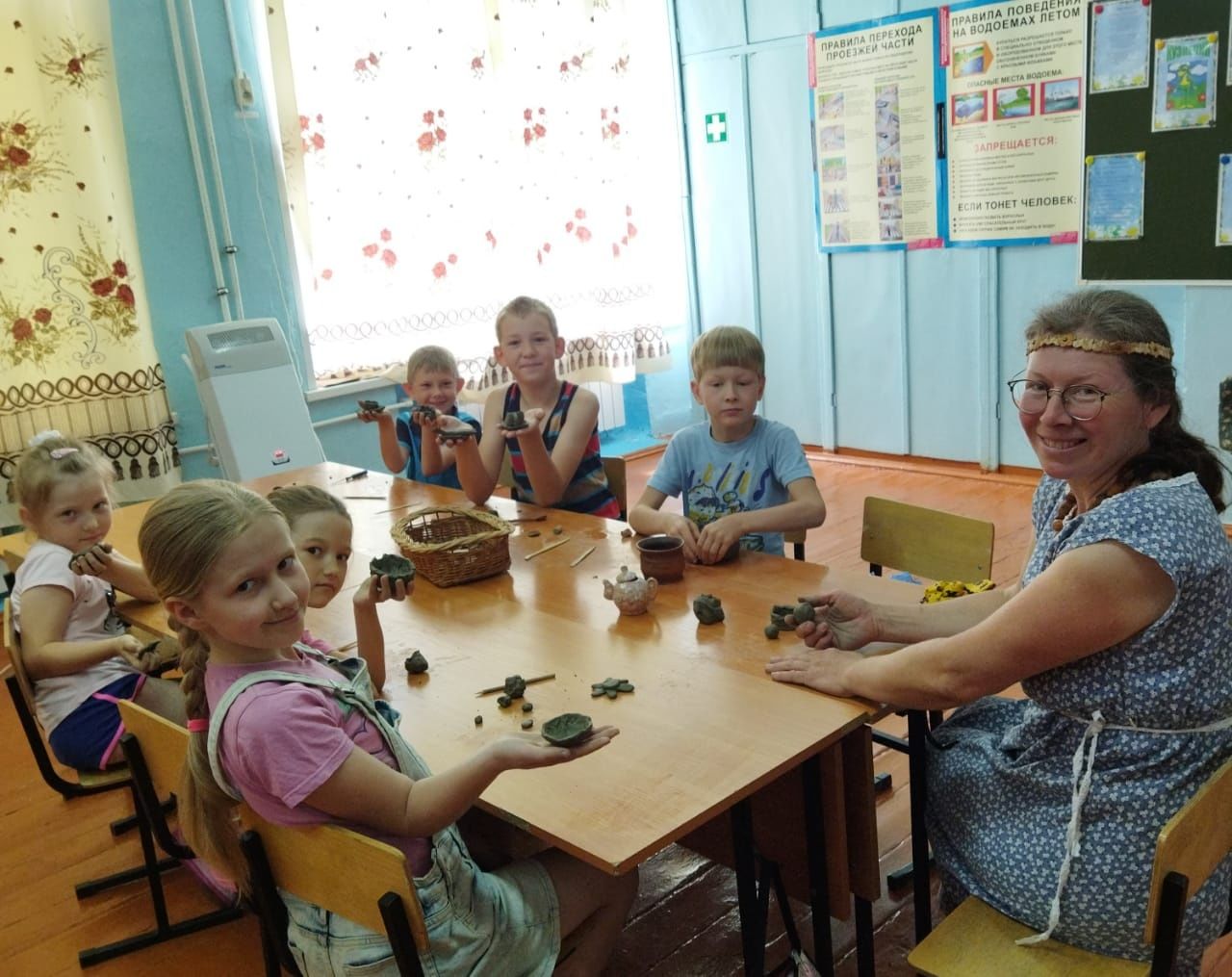 В пришкольном лагере Кузнечихинской школы прошёл "День села"