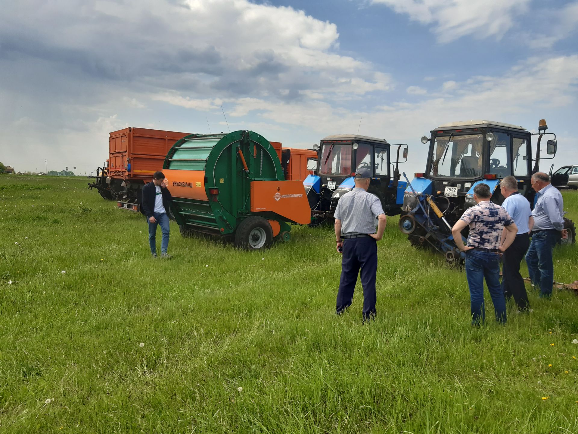 В Спасском районе прошёл конкурс по готовности кормозаготовительной техники