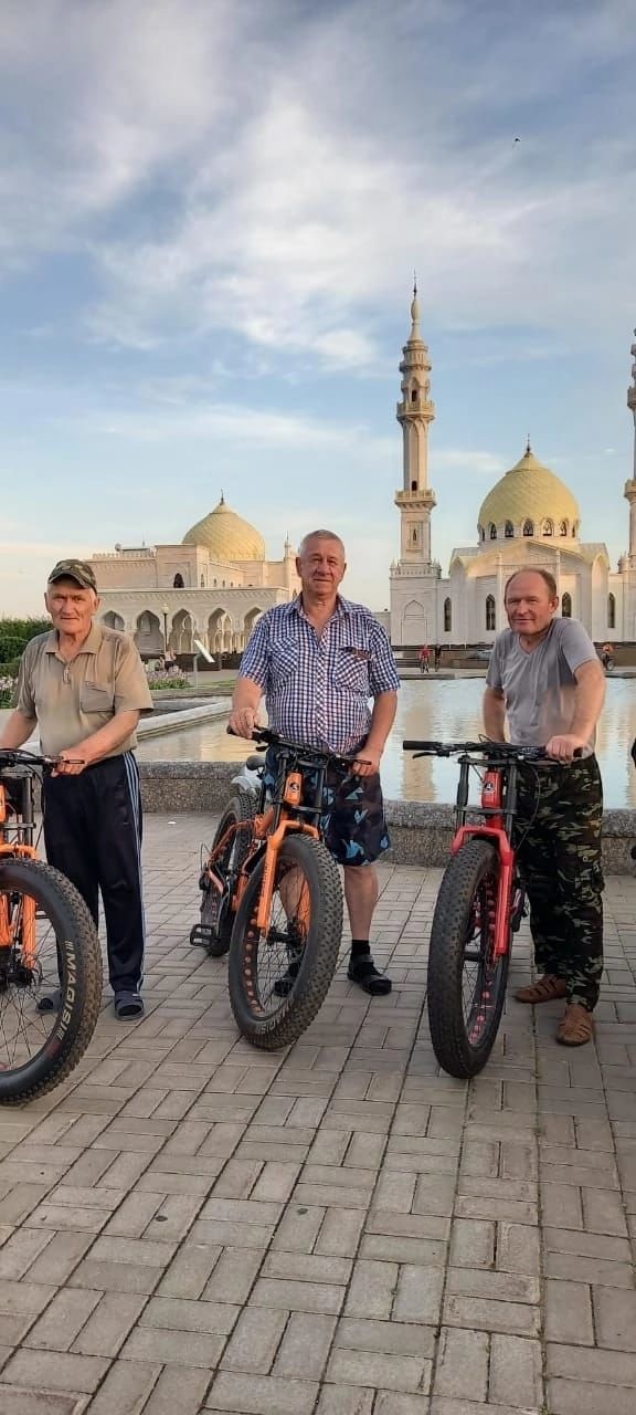 Ветераны Спасского района РТ организовали клуб любителей велопрогулок