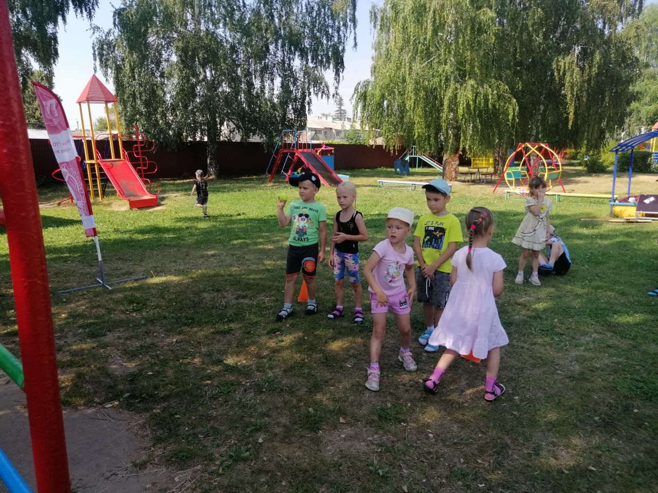 В детском саду «Солнышко» города Болгара сдали нормы ГТО