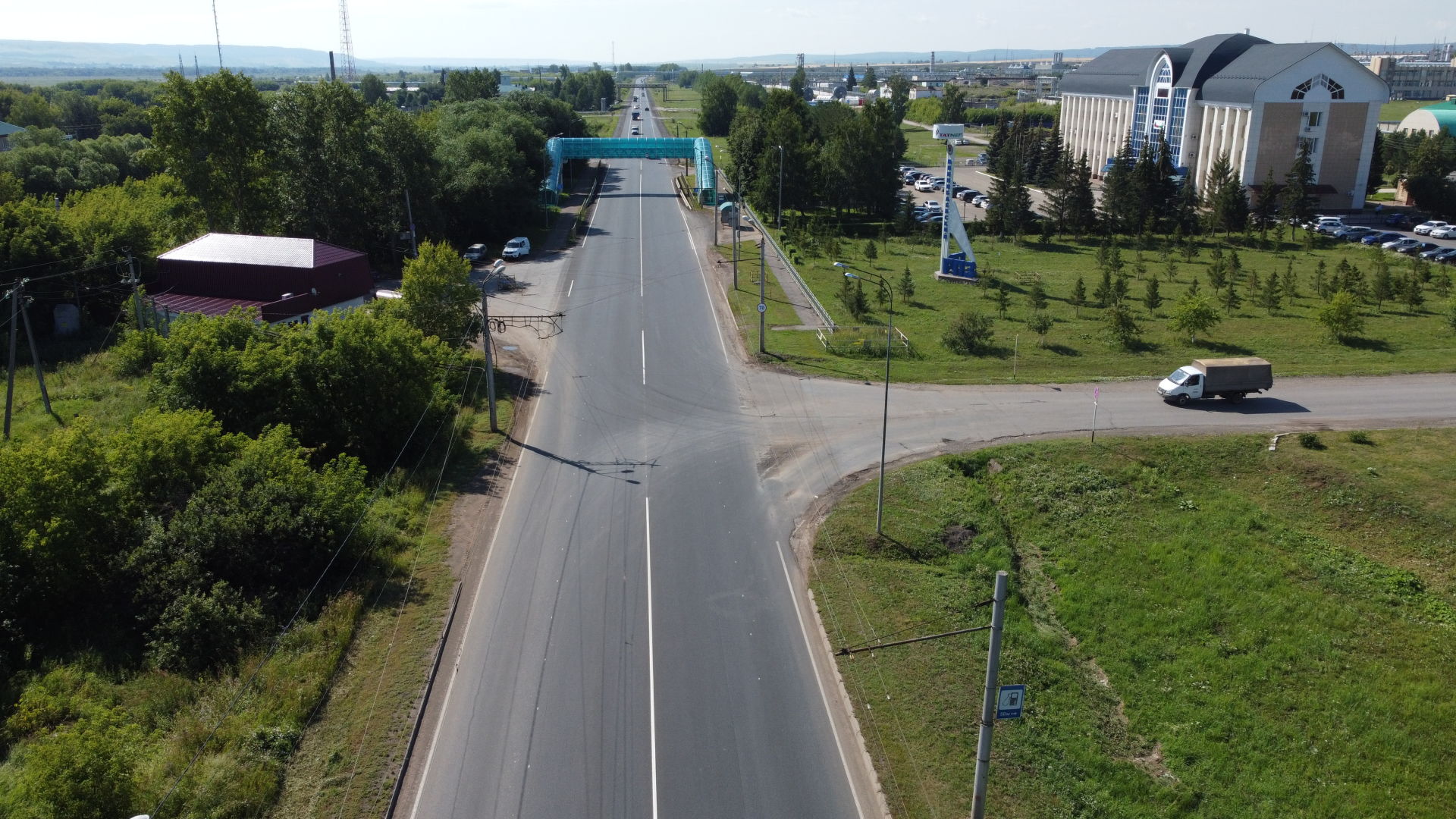 В Татарстане обновили 20 км автодороги Казань – Оренбург