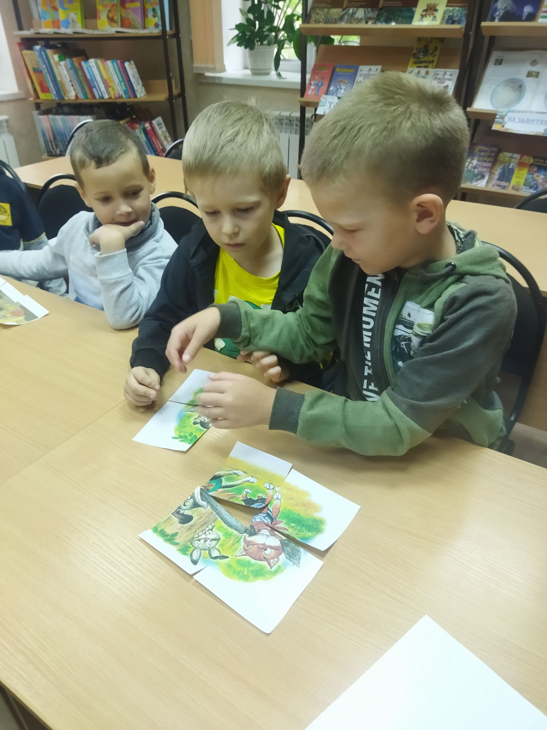 Детскую библиотеку Болгара посетили воспитанники детского сада «Солнышко»