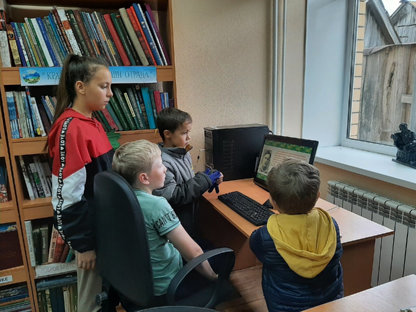В Иж-Борискинской библиотеке прошла литературная встреча