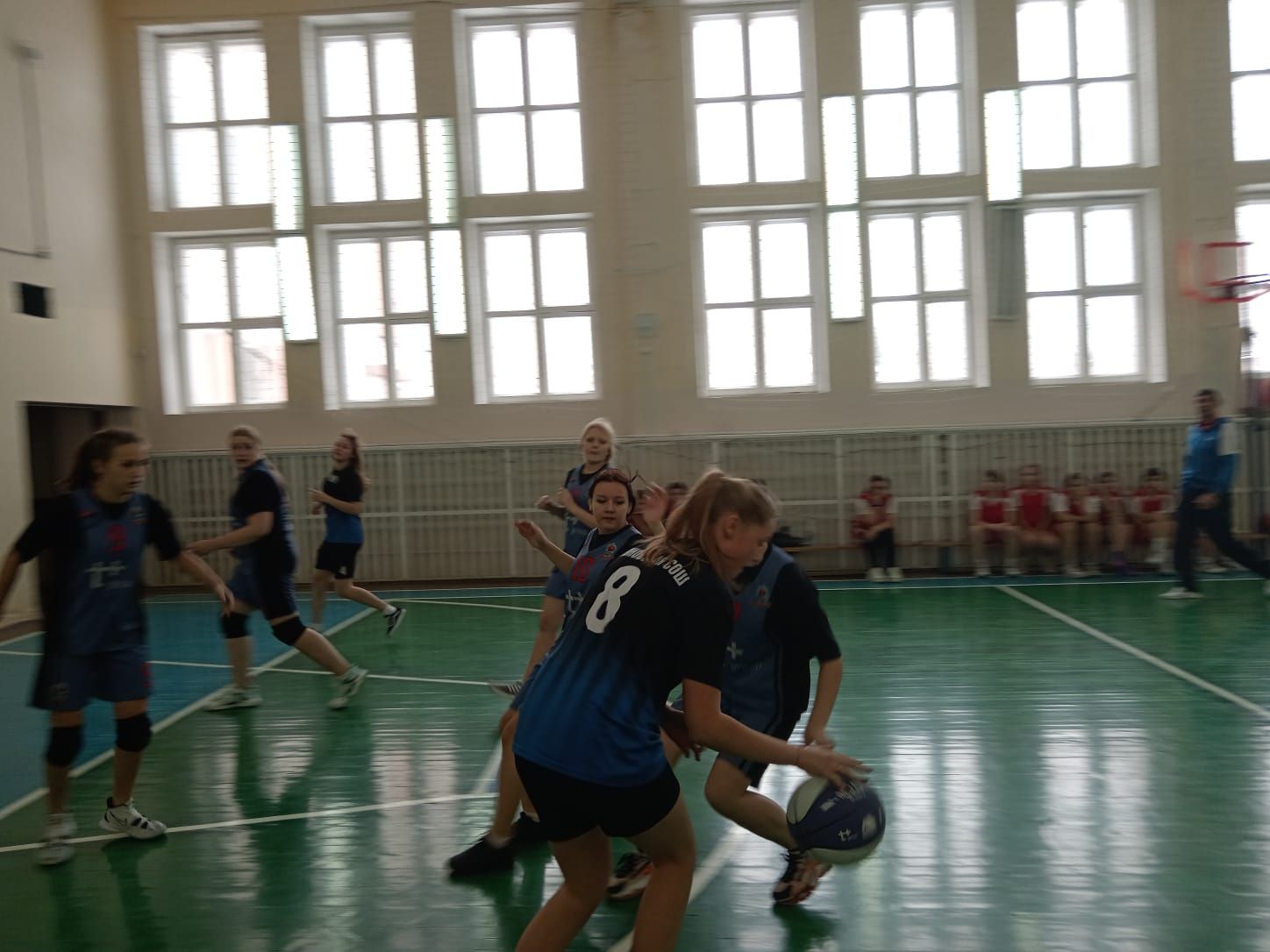 В Спасском районе прошли соревнования по баскетболу
