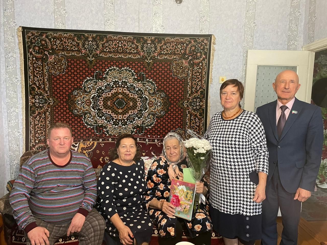 Жительница Болгара Мария Яковлевна Коптелова отметила свой 90-летний юбилей