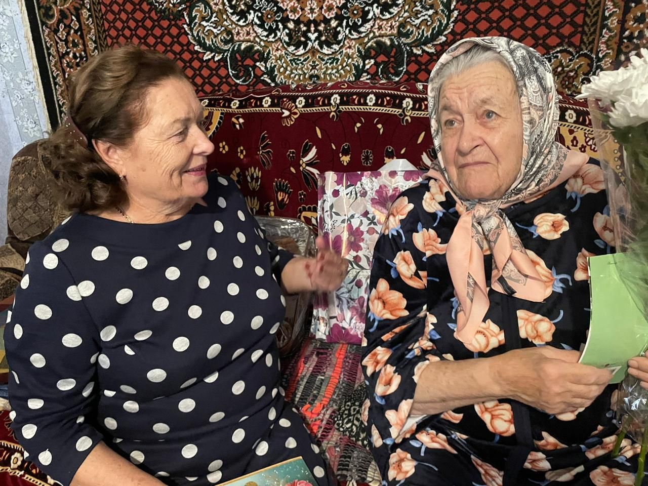 Жительница Болгара Мария Яковлевна Коптелова отметила свой 90-летний юбилей