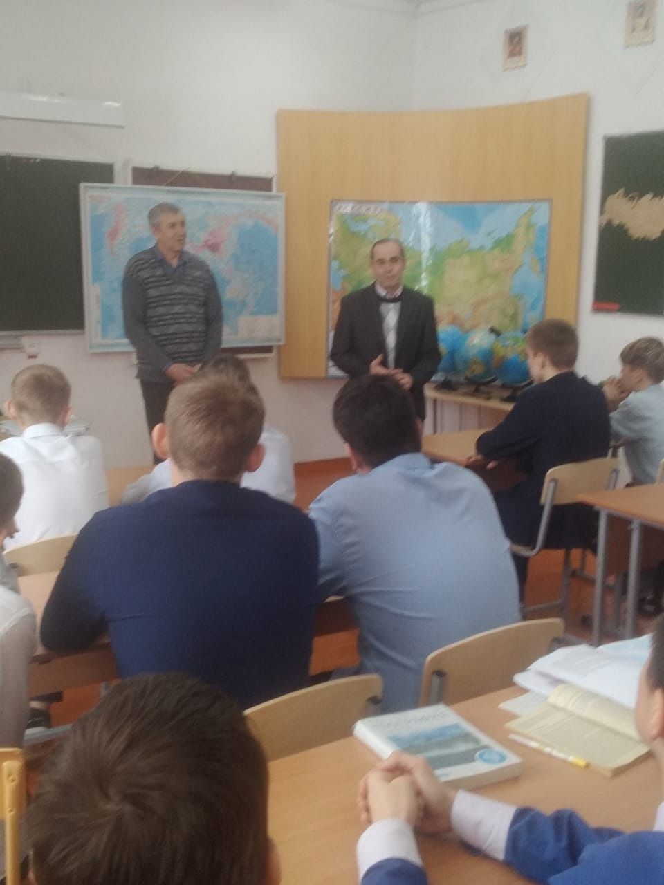 Кимовскую школу посетили представители Алексеевского аграрного колледжа Базматаковского филиала