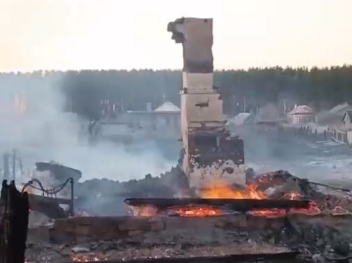 Пенсионерка из Татарстана с сухой травой сожгла пять домов