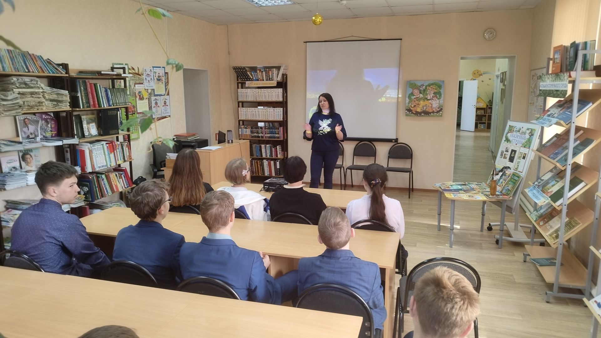 В детской библиотеке Болгара открылось виртуальное «Библио-такси»