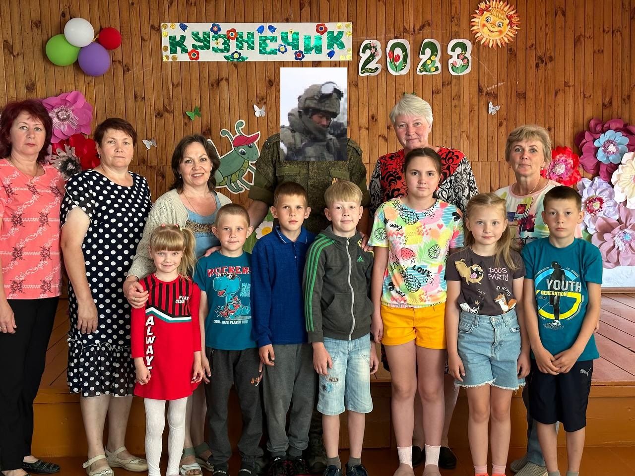 Мобилизованный из села Кузнечиха посетил родные стены школы