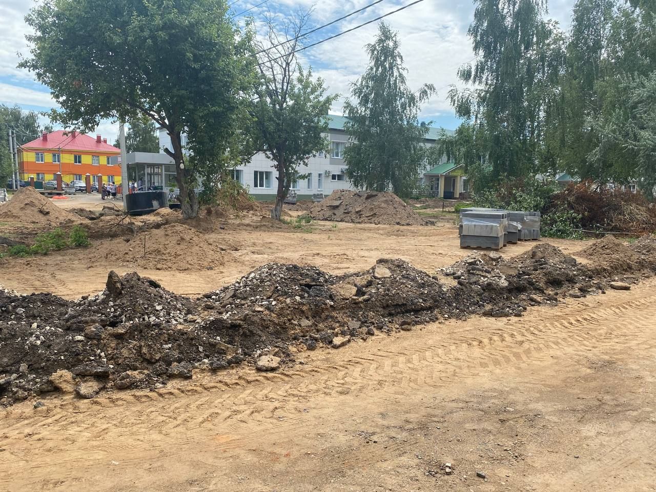 В Спасской ЦРБ полным ходом идёт ремонт