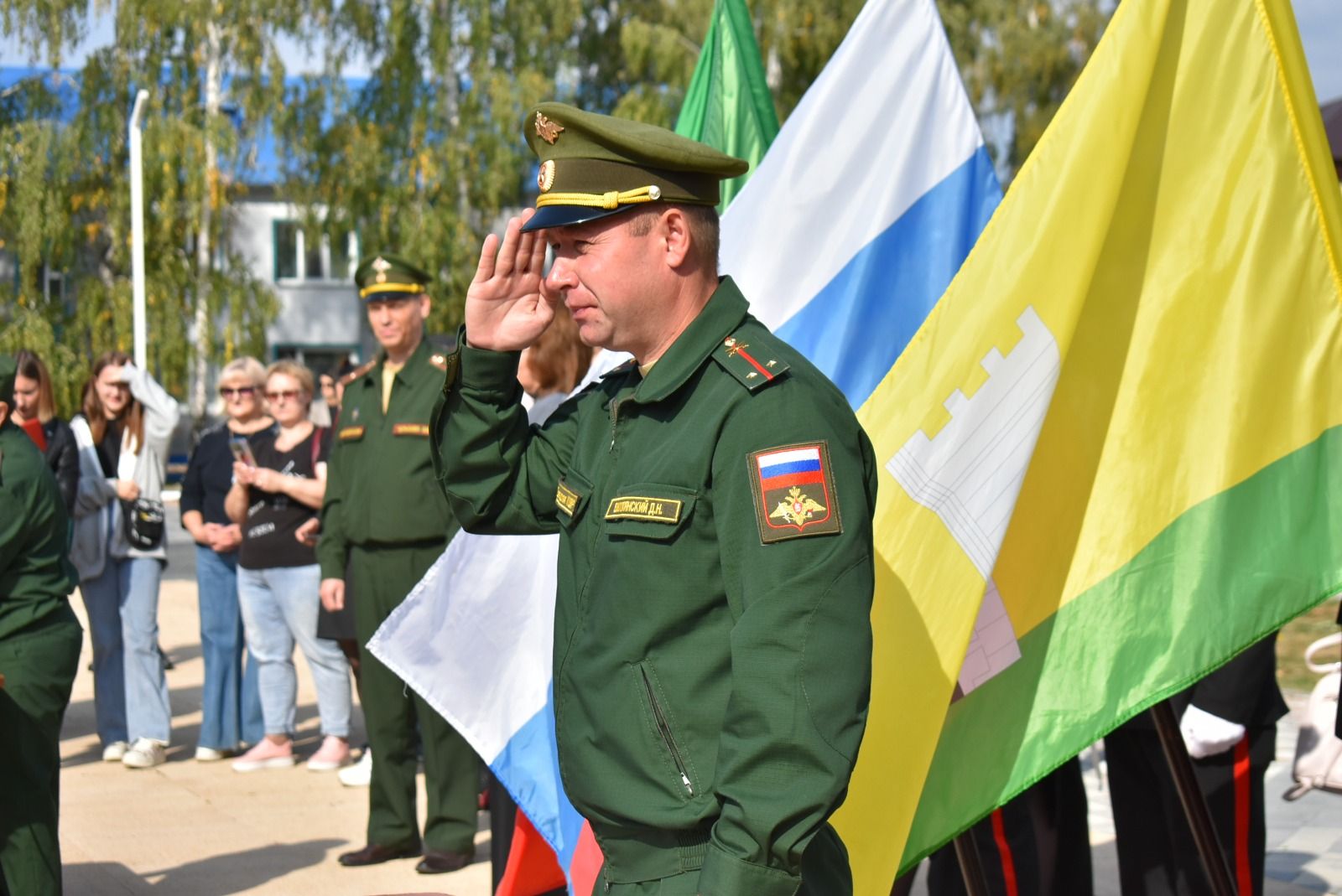 Спасские кадеты дали клятву Родине