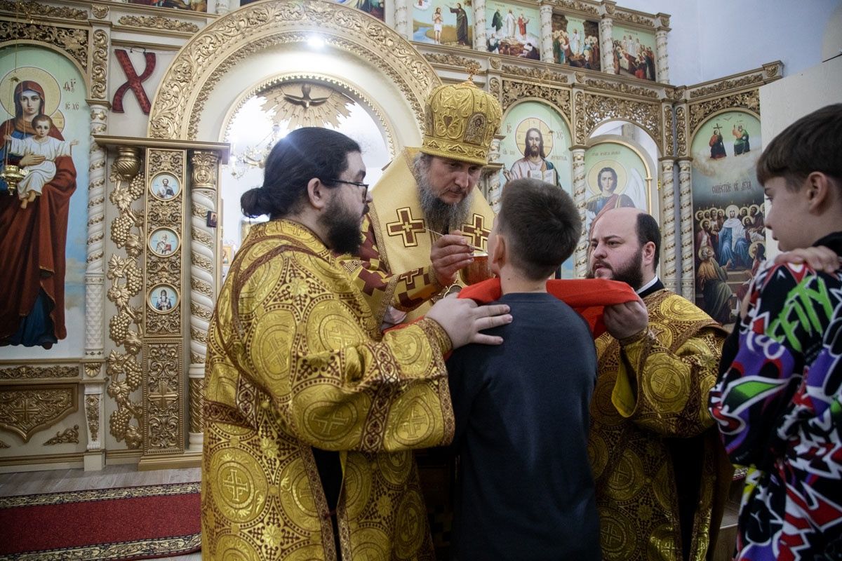 Епископ Пахомий освятил храм в Болгаре