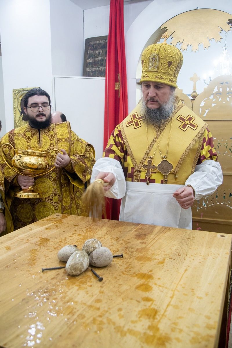 Епископ Пахомий освятил храм в Болгаре