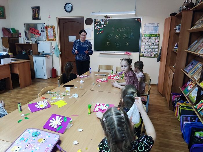 В Доме детского творчества прошло праздничное занятие для детей