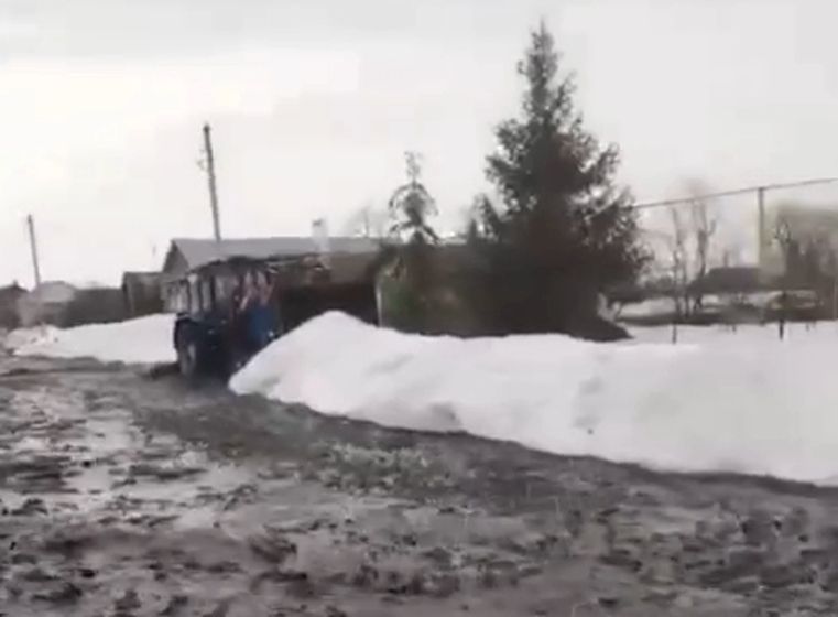 Неожиданное наводнение в Буинском районе