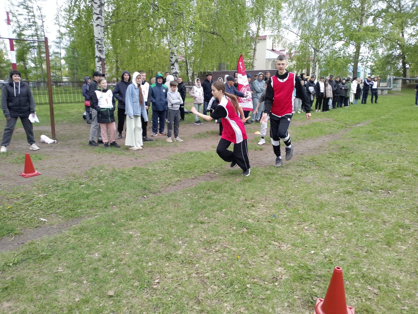 В Спасском районе прошла легкоатлетическая эстафета
