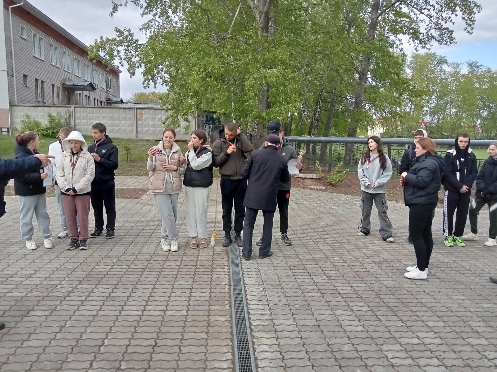 В Спасском районе прошла легкоатлетическая эстафета