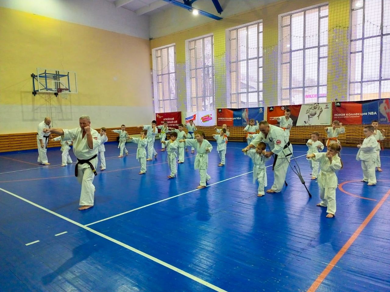 Юные каратисты Болгара получили свои первые пояса