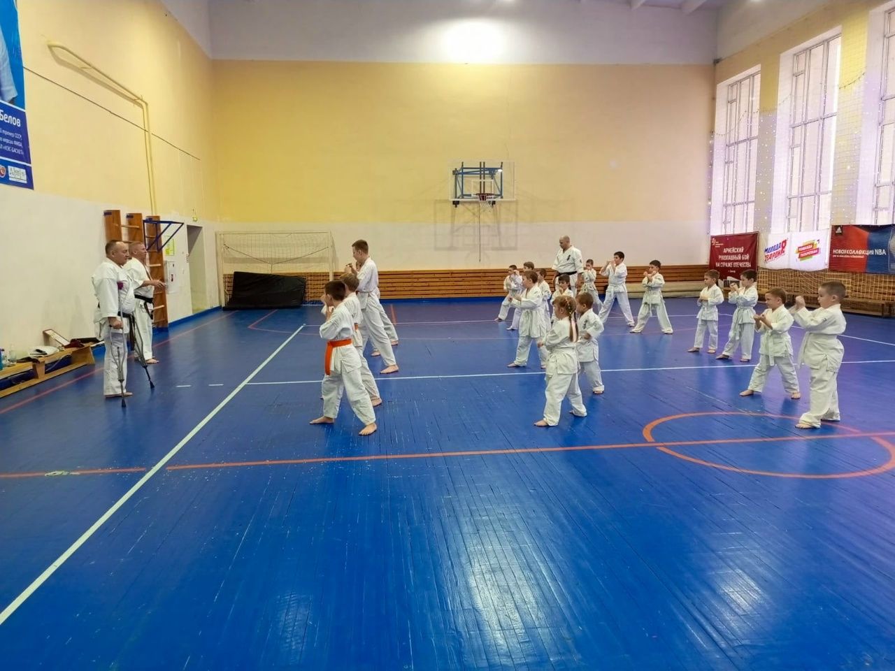 Юные каратисты Болгара получили свои первые пояса