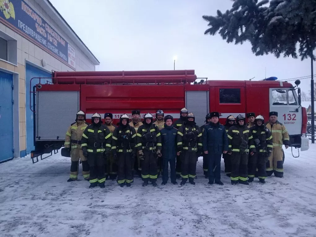 В Спасском пожарно-спасательном гарнизоне отметили День спасателя