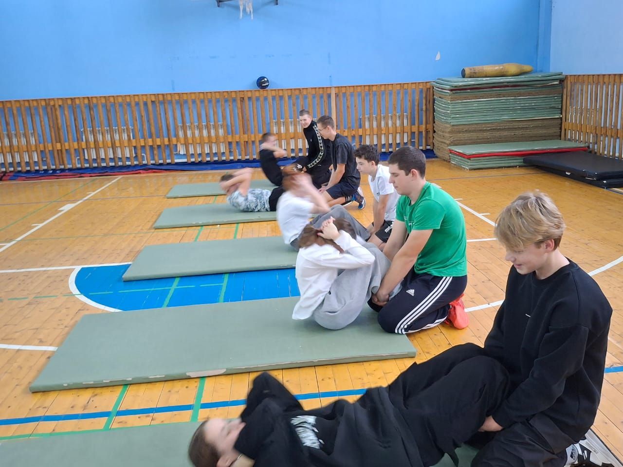 В Антоновской школе Спасского района прошел спортивный день ГТО
